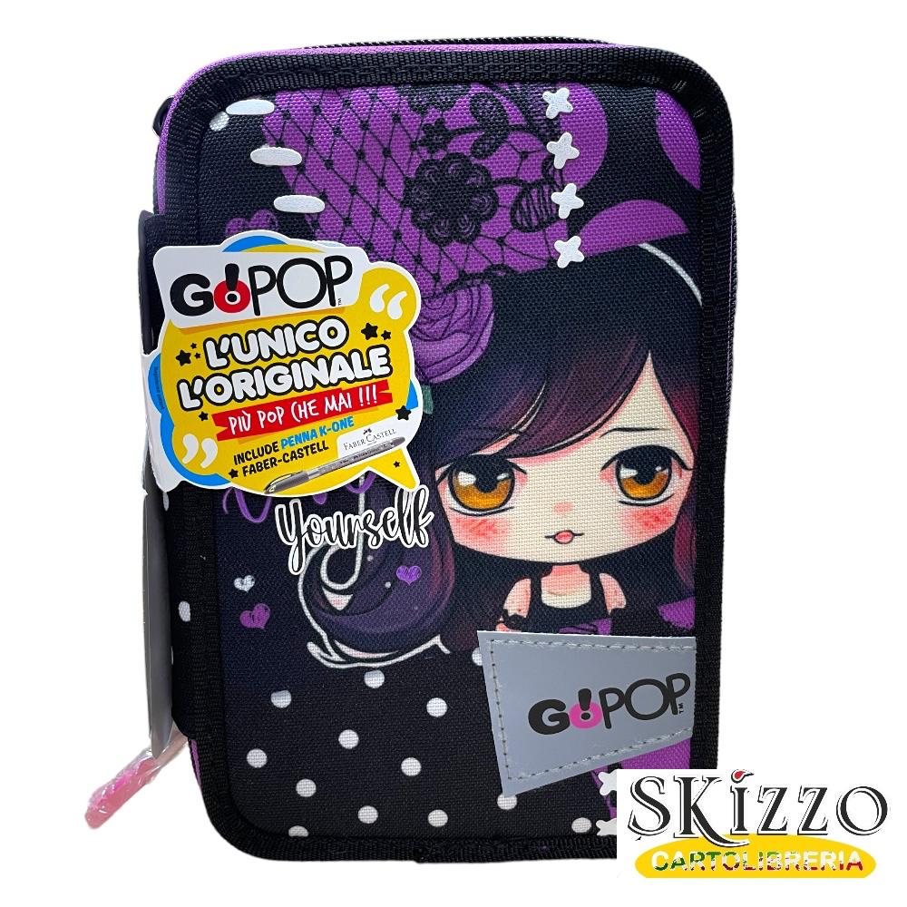 astuccio 3 zip dark love gopop giochi preziosi