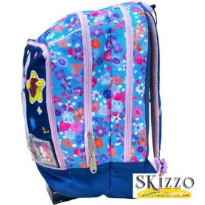 zaino ed astuccio 3 zip lama skin over young people girl