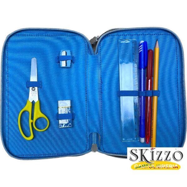 zaino ed astuccio 3 zip gormiti giochi preziosi promozione sottocosto