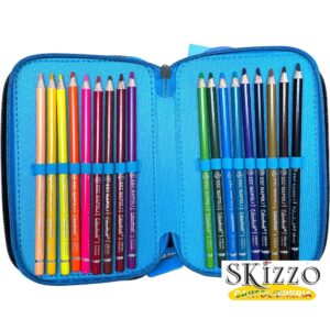 astuccio 3 zip ssc napoli colourbook novità 2024/2025