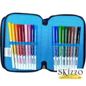 astuccio 3 zip ssc napoli colourbook novità 2024/2025
