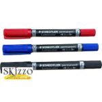 lumocolor permanent duo staedtler