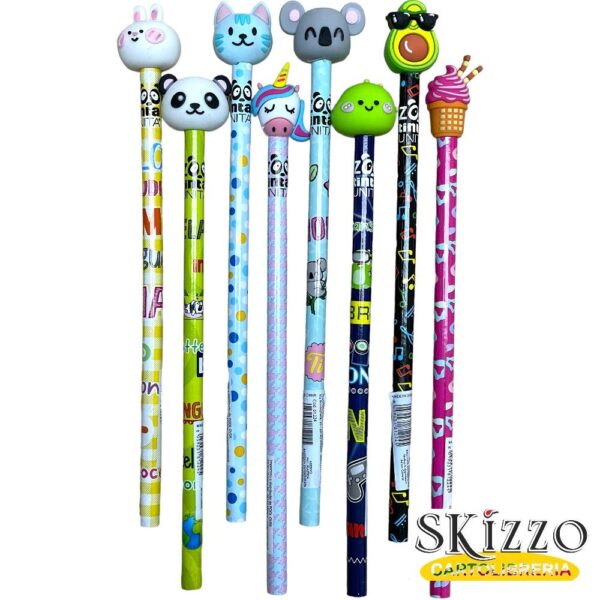 matita con topper tintaunita zoo