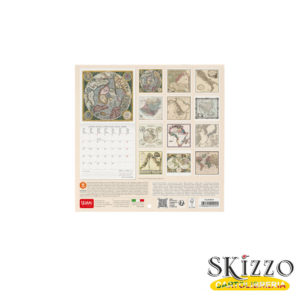 calendario da parete 18x18 2025 legami