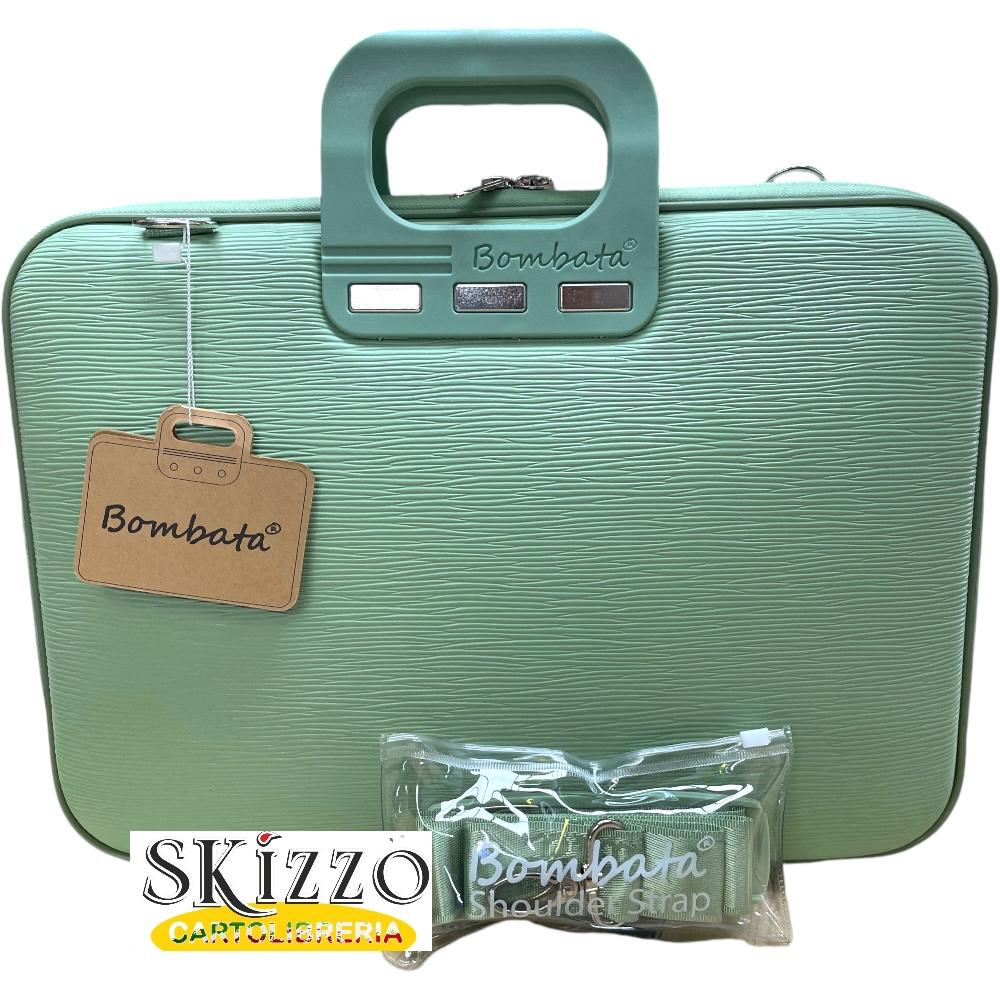 borsa portapc bombata wave menta 15"