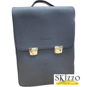 zaino portapc ecopelle berlin bombata blu