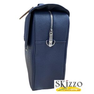 borsa portapc madrid bombata blu