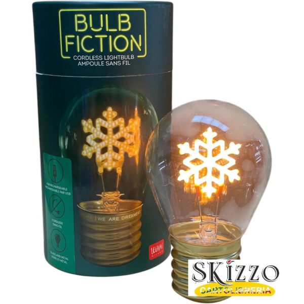 bulb fiction lampada da tavolo natale legami