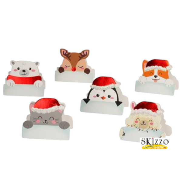 segnaposto natale legami