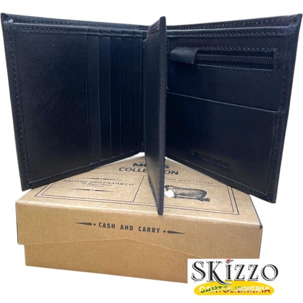 portafoglio orizzontale vera pelle uomo british gentman&co maricart 75276