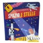 libro alla scoperta di...spazio e stelle raffaello