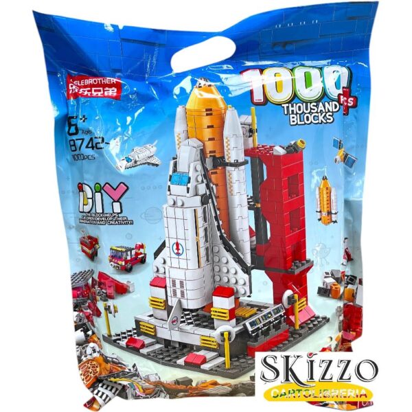 costruzioni mattoncini 8742-1 maricart shuttle