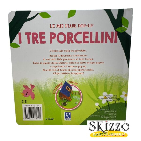 fiaba tre porcellini raffaello pop-up