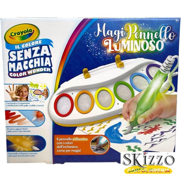 magi pennello luminoso crayola