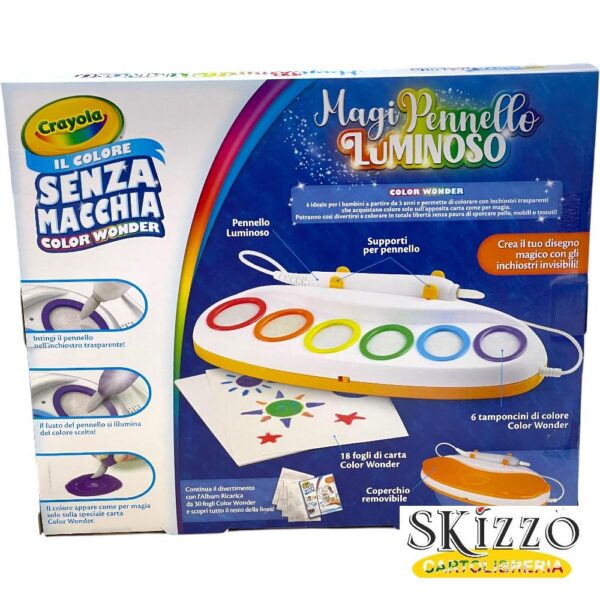 magi pennello luminoso crayola
