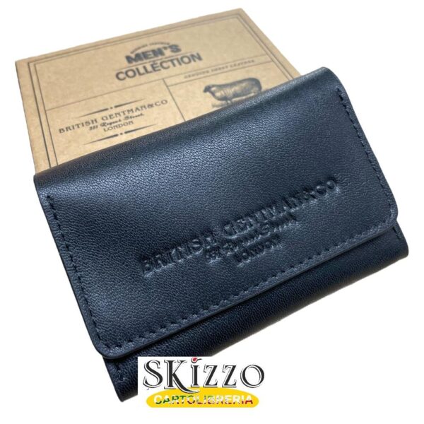 portacard pelle uomo 75278 portacard e tessere uomo pelle british gentman&co 75278