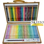 valigetta legno 72 pastelli tintaunita 61789
