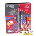 sketch marker carioca marcatori doppia punta