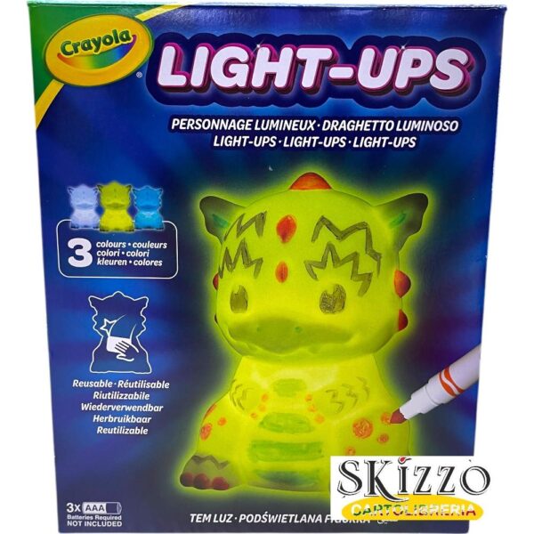 light-ups crayola da colorare si illumina