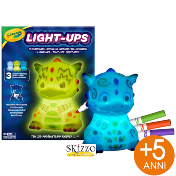 light-ups crayola da colorare si illumina