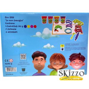 set plastilina doh la mia famiglia tintaunita 61773