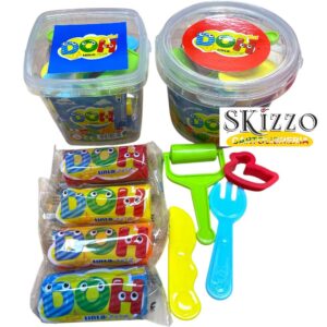 secchiello plastilina doh tintaunita