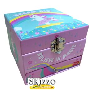 carillon portagioie music box legami unicorno