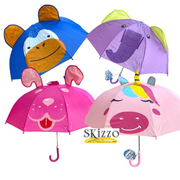 OMBRELLI T.U. KIDS ombrello tintaunita kids 3d