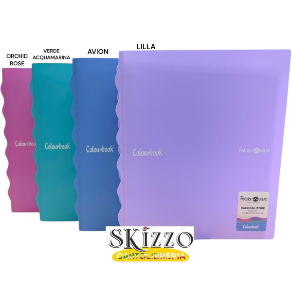 RACCOGLITORE FOLDER WAVE 1-Photoroom RACCOGLITORE AD ANELLI FOLDER WAVE COLOURBOOK