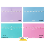 busta portadocumneti a4 folder wave colourbook con bottone