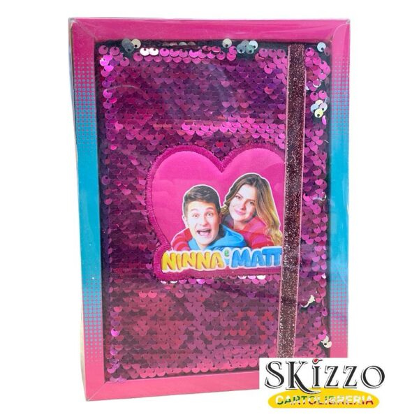 diario ninna e matti con paillettes