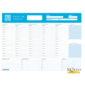 planner planning a3 settimanale one color blasetti