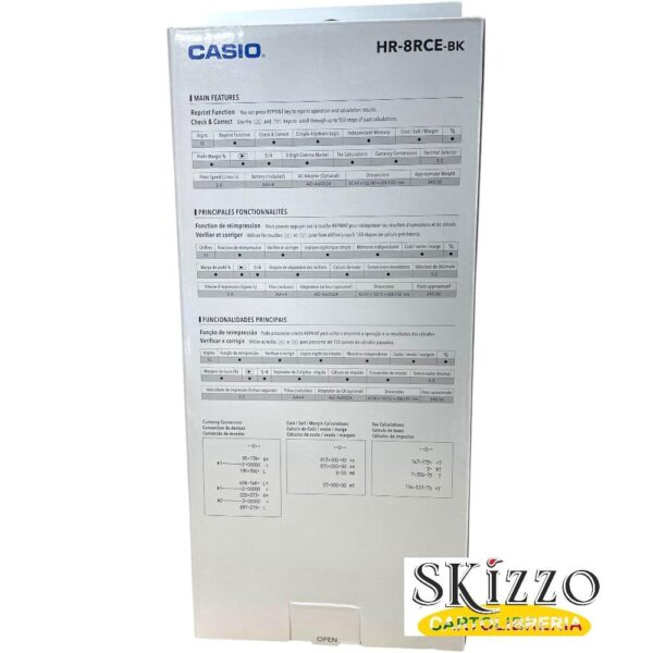 calcolatrice scrivente da ufficio casio hr-8rce
