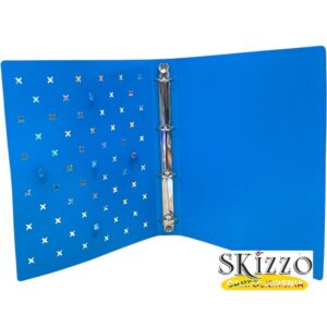 copertina ad anelli tintaunita clik con pins