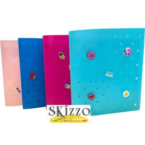 copertina ad anelli tintaunita clik con pins