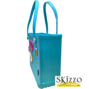 borsa in eva tintaunita clik con pins