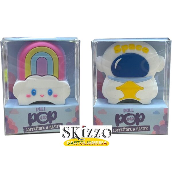 CORRETTORI PULL POP correttore a nastro pull pop space colourbook