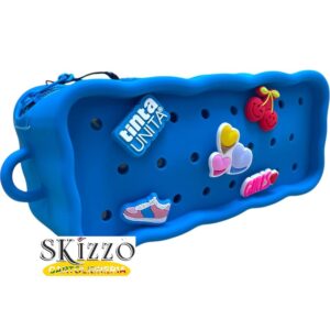 astuccio baulotto silicone tintaunita clik con pins