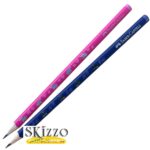 matita triangolare hb faber-castell dinosauri unicorni