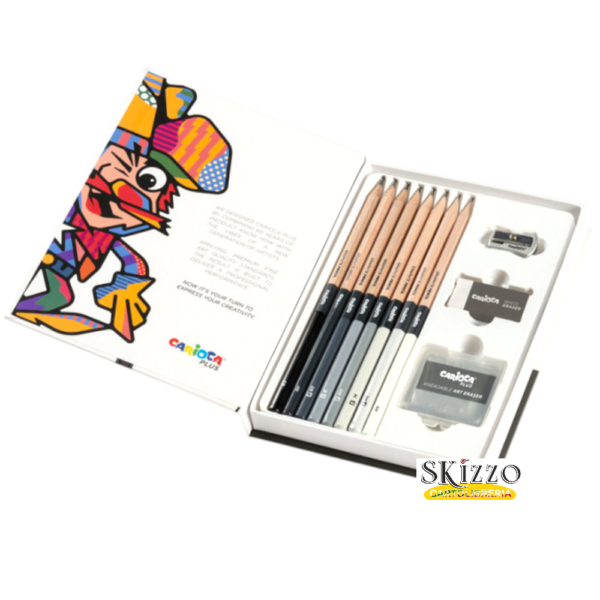 set da disegno drawing set carioca plus
