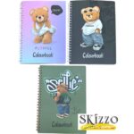 quaderno spiralato a5 funny & bears colourbook