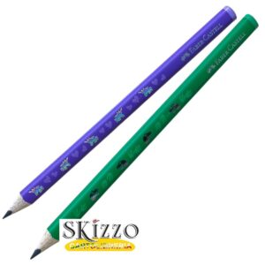 matita jumbo triangolare faber-castell dinosauro unicorno