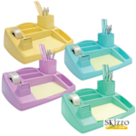 organizer portapenne da scrivania oliver color pastello arda
