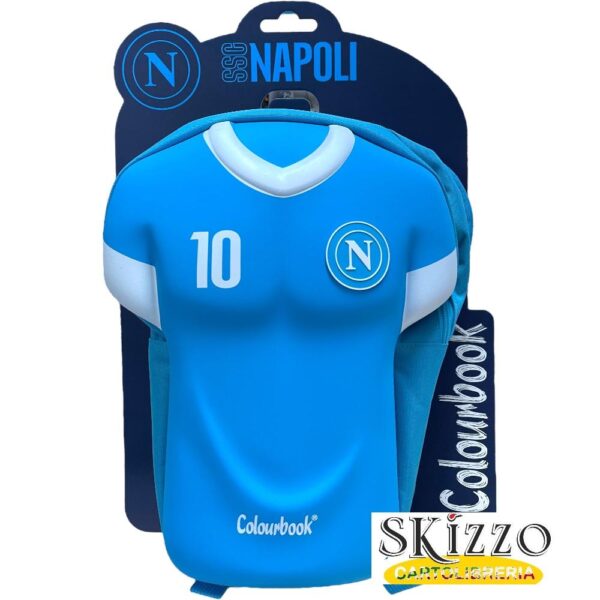 zaino rigido 3d ssc napoli