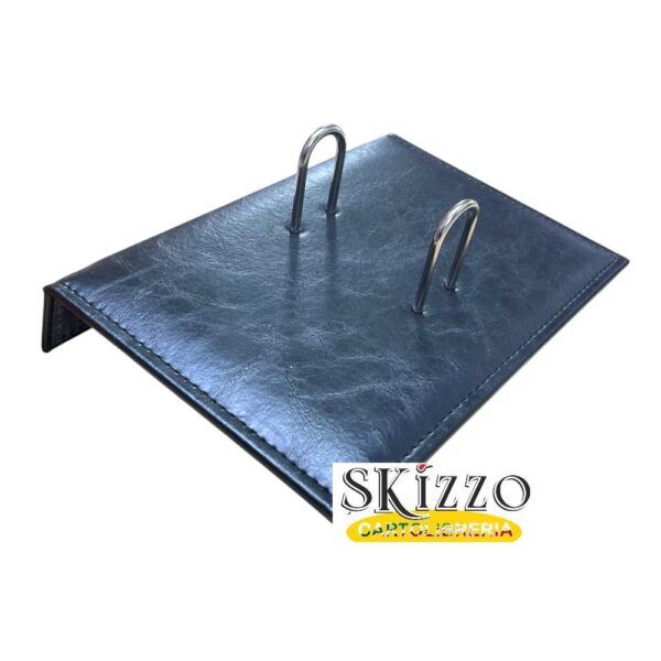 set da scrivania ecopelle nera brons
