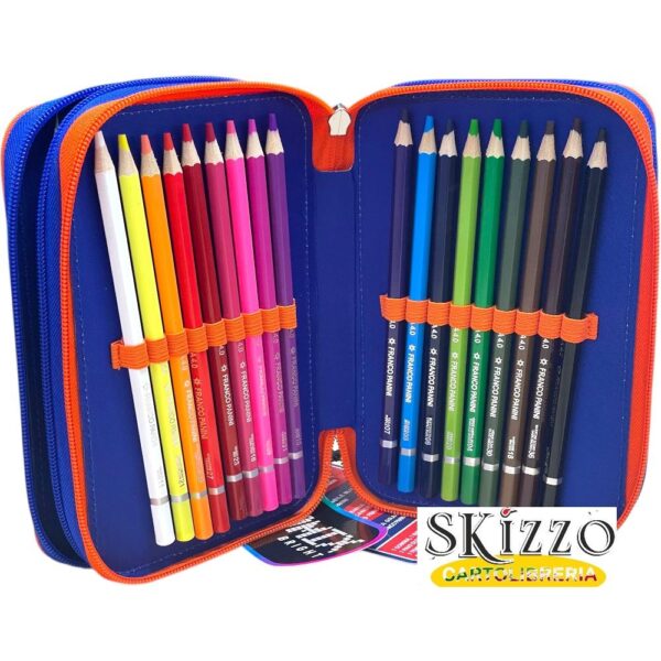 astuccio 3 zip completo comix ultra bright franco cosimo panini