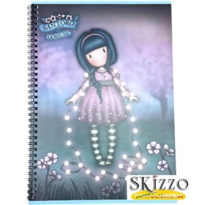 maxi quaderno spiralato gorjuss santoro london