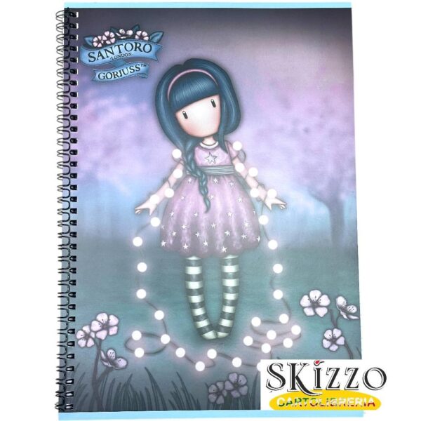 maxi quaderno spiralato gorjuss santoro london