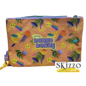 ASTUCCIO 2 ZIP BANGOBERRY SANTORO