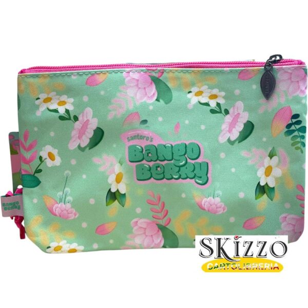 ASTUCCIO 2 ZIP BANGOBERRY SANTORO